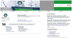 Desktop Screenshot of infoharvest.com